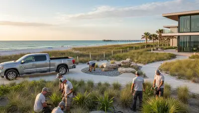 Clearwater, FL landscaping service for lawn care, yard maintenance, and outdoor property upkeep