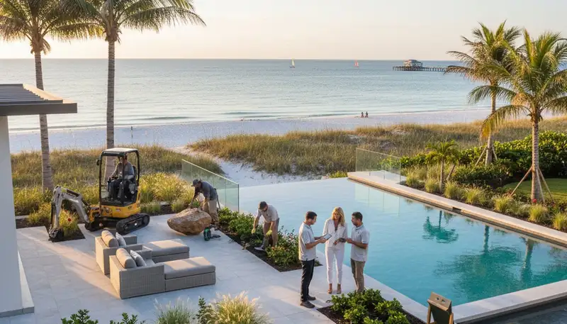 Landscaping service in Clearwater, FL by Lawn Care Clearwater FL