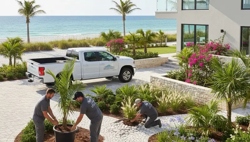 Landscaping services in Clearwater, FL by Lawn Care Clearwater FL