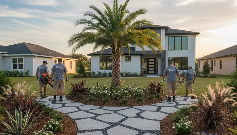 Landscaping service in Clearwater, FL for lawn care, yard maintenance, and outdoor property upkeep
