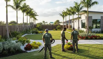 Landscape services in Clearwater, FL by lawncareclearwaterfl.com for lawn maintenance and yard care