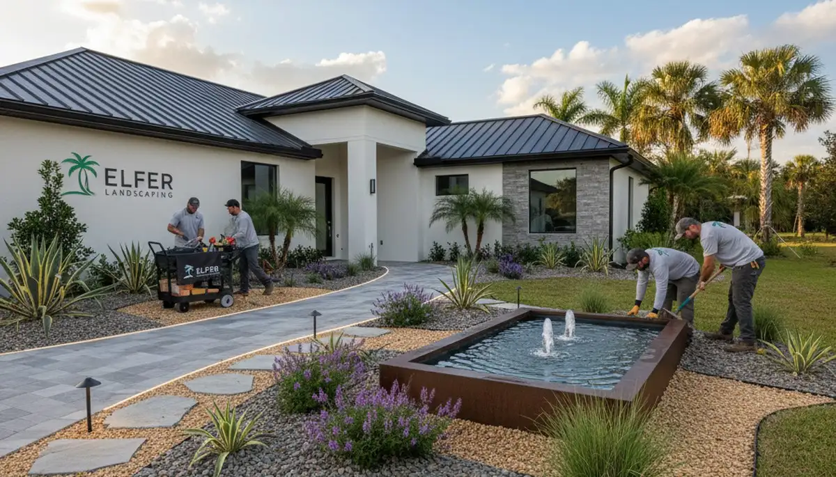 Landscaping service in Clearwater, FL for lawn care and yard maintenance