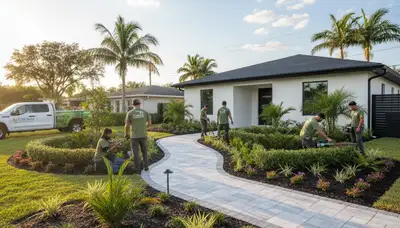 Landscaping service in Clearwater, FL for lawn care and yard maintenance
