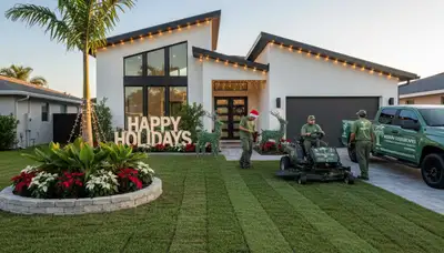 Landscaping service in Clearwater, FL for lawn care, edging, and yard maintenance