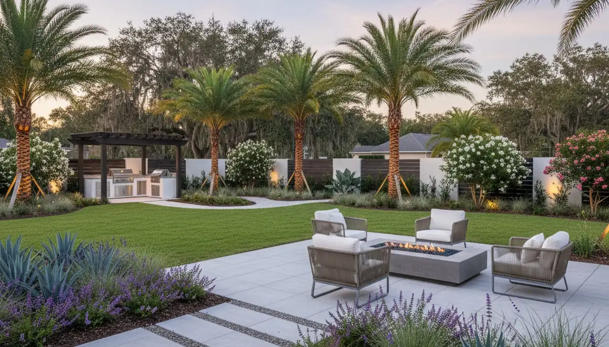 Clearwater, FL landscaping service for lawn care, yard maintenance, and professional landscape improvement