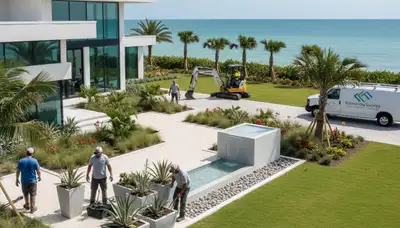 Clearwater, FL landscaping service for lawn care and yard maintenance by LawnCareClearwaterFL