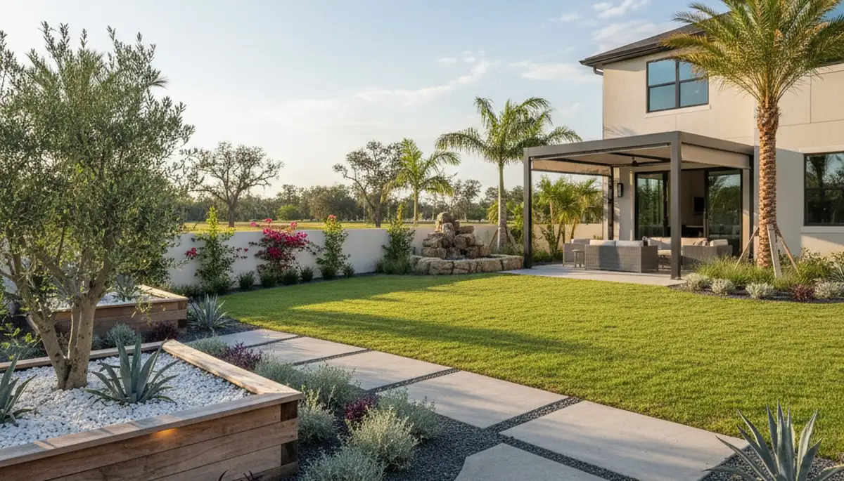 Landscaping service in Clearwater, FL for professional lawn care and yard maintenance
