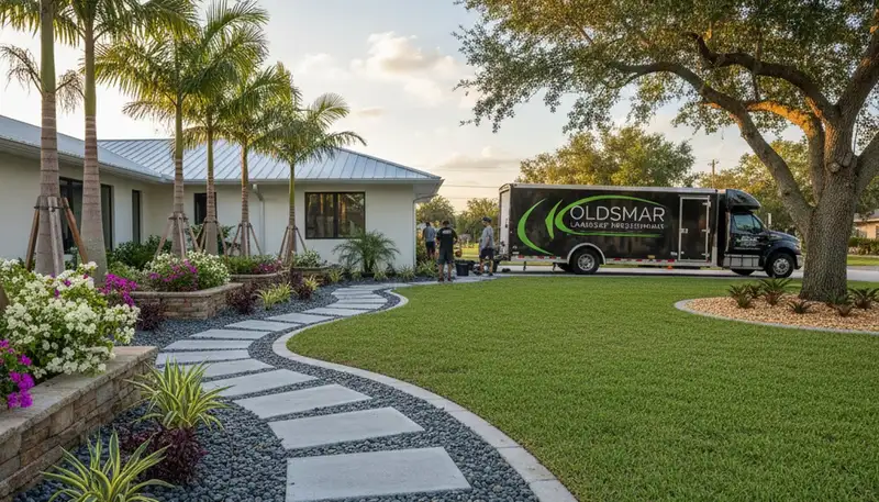 Landscaping service in Clearwater, FL for lawn care and yard maintenance