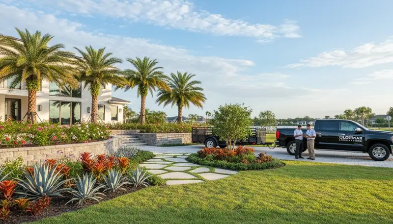 Landscaping service in Clearwater, FL for lawn care, garden maintenance, and yard cleanup