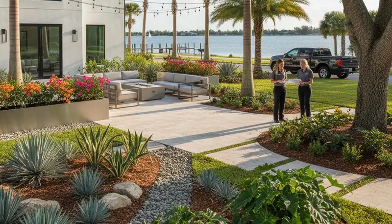 Landscaping services in Clearwater, FL by Lawn Care Clearwater FL