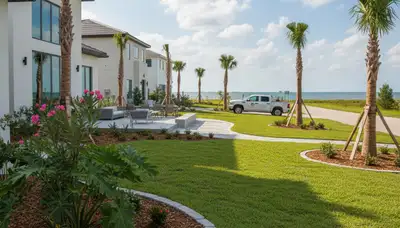 Landscaping service in Clearwater, FL for lawn care, yard maintenance, and outdoor property cleanup