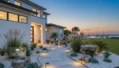 Landscaping team providing lawn care services in Clearwater, FL