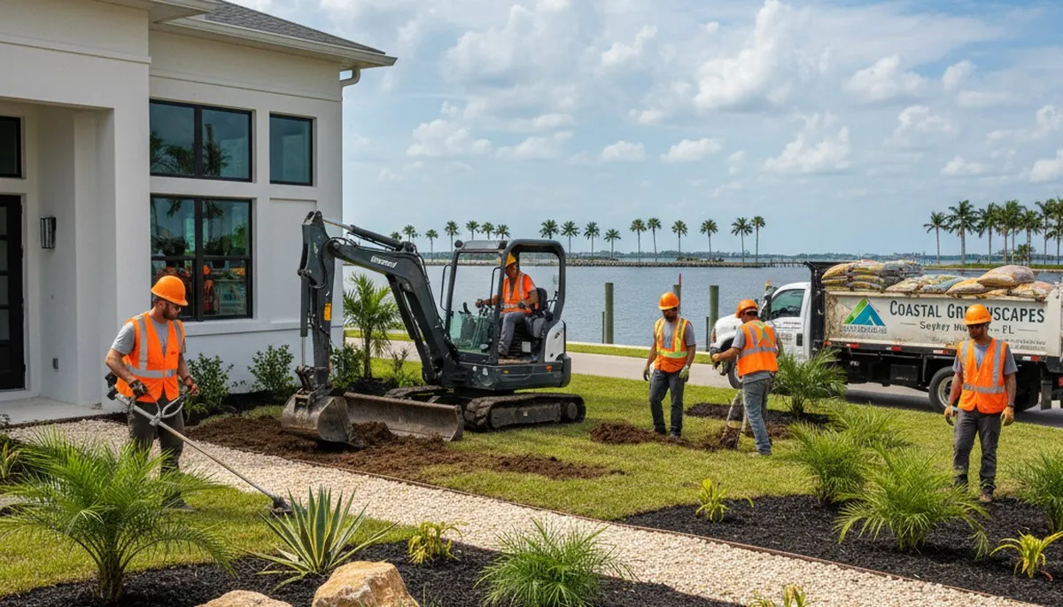 Landscaping service in Clearwater, FL for lawn care, trimming, and property maintenance