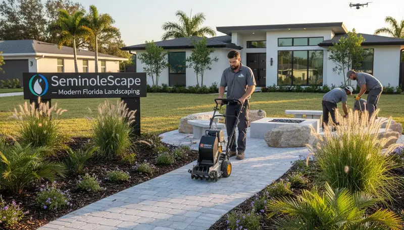 Landscaping service in Clearwater, FL for lawn care and yard maintenance